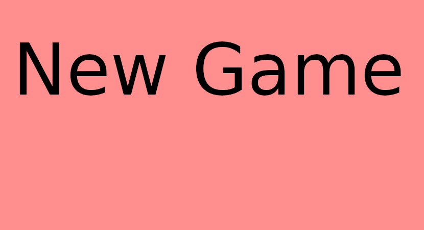 a new game button